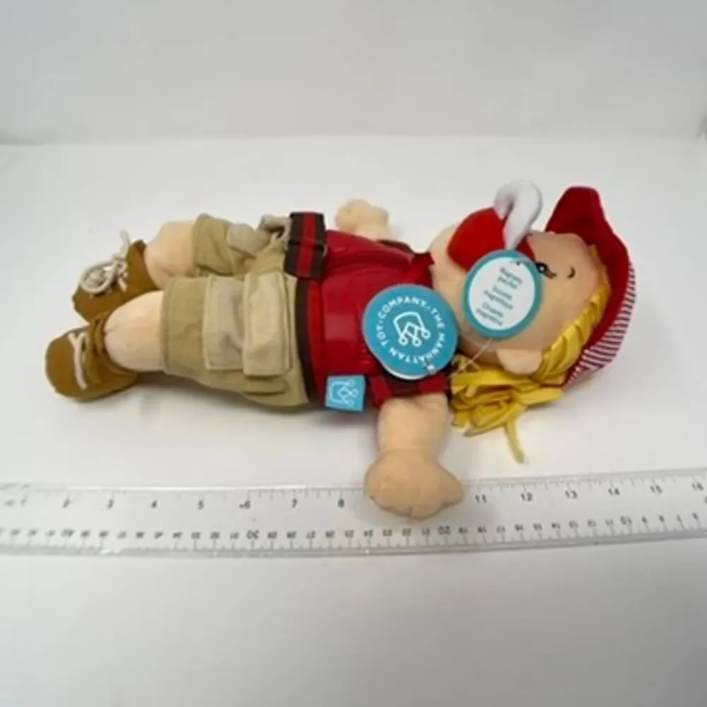 NWT Manhattan Toy Baby Stella Learn to Dress Cloth Baby Doll Magnetic Pacifier